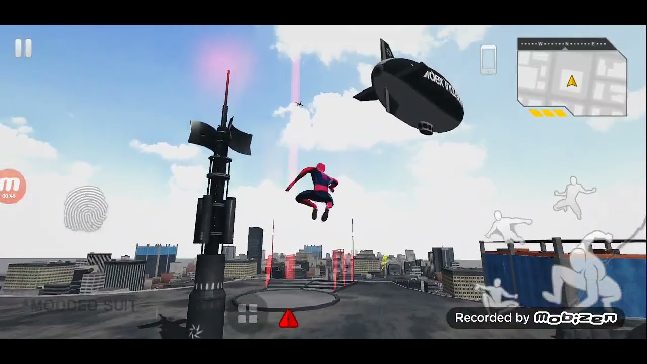 The amazing spiderman suit in spider fuser 