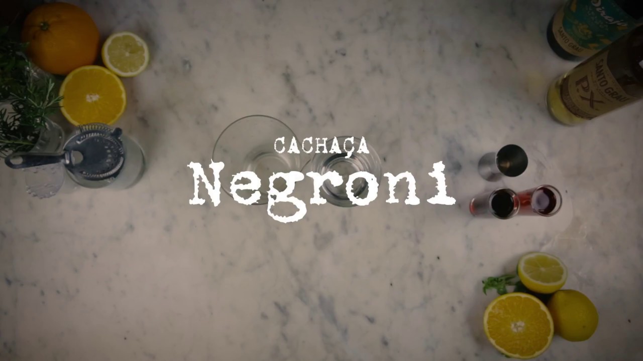 Santo Grau | Novos Clássicos | Cachaça Negroni