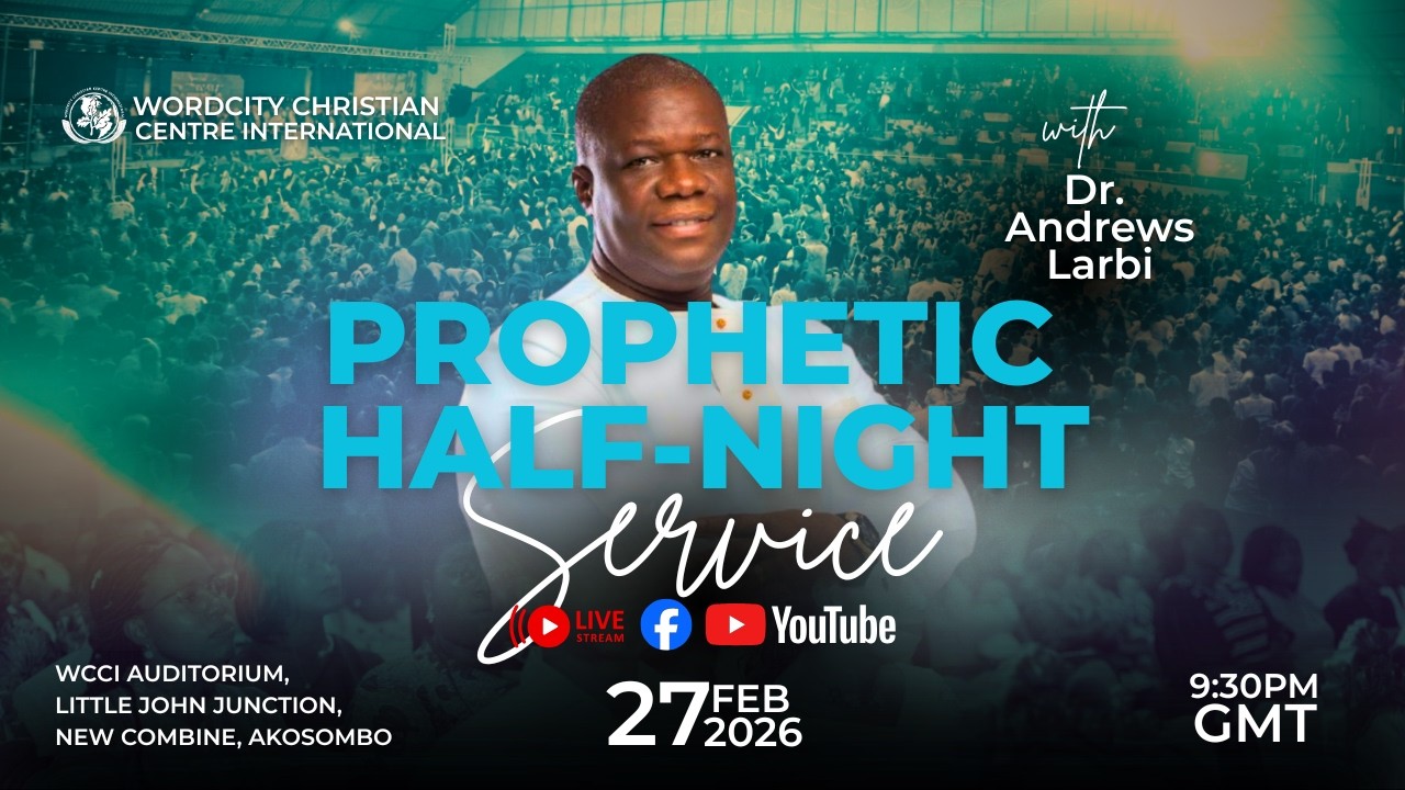 Prophetic Half-Night Service With Dr. Andrews Larbi