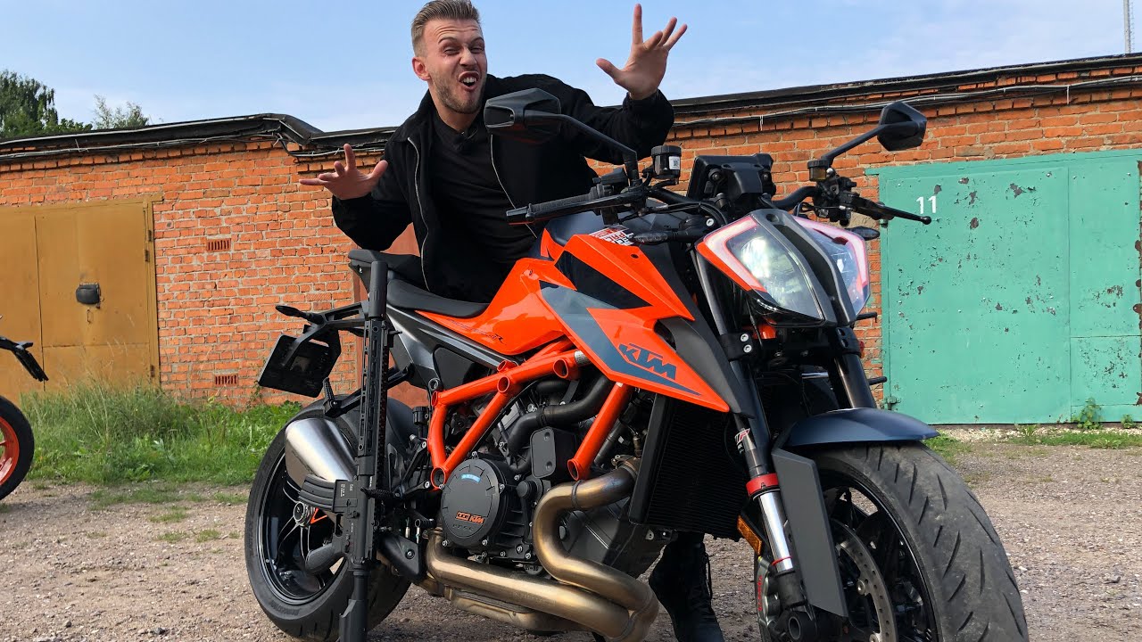 Его боялись даже спортбайки! KTM Super Duke 1290 R обзор мотоцикла