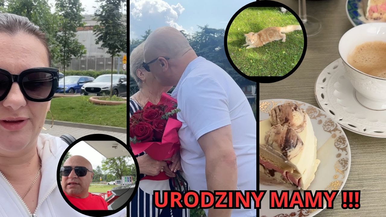 JEDZIEMY DO MOJEJ MAMY NA URODZINY...Zobaczcie jej reakcję na prezent