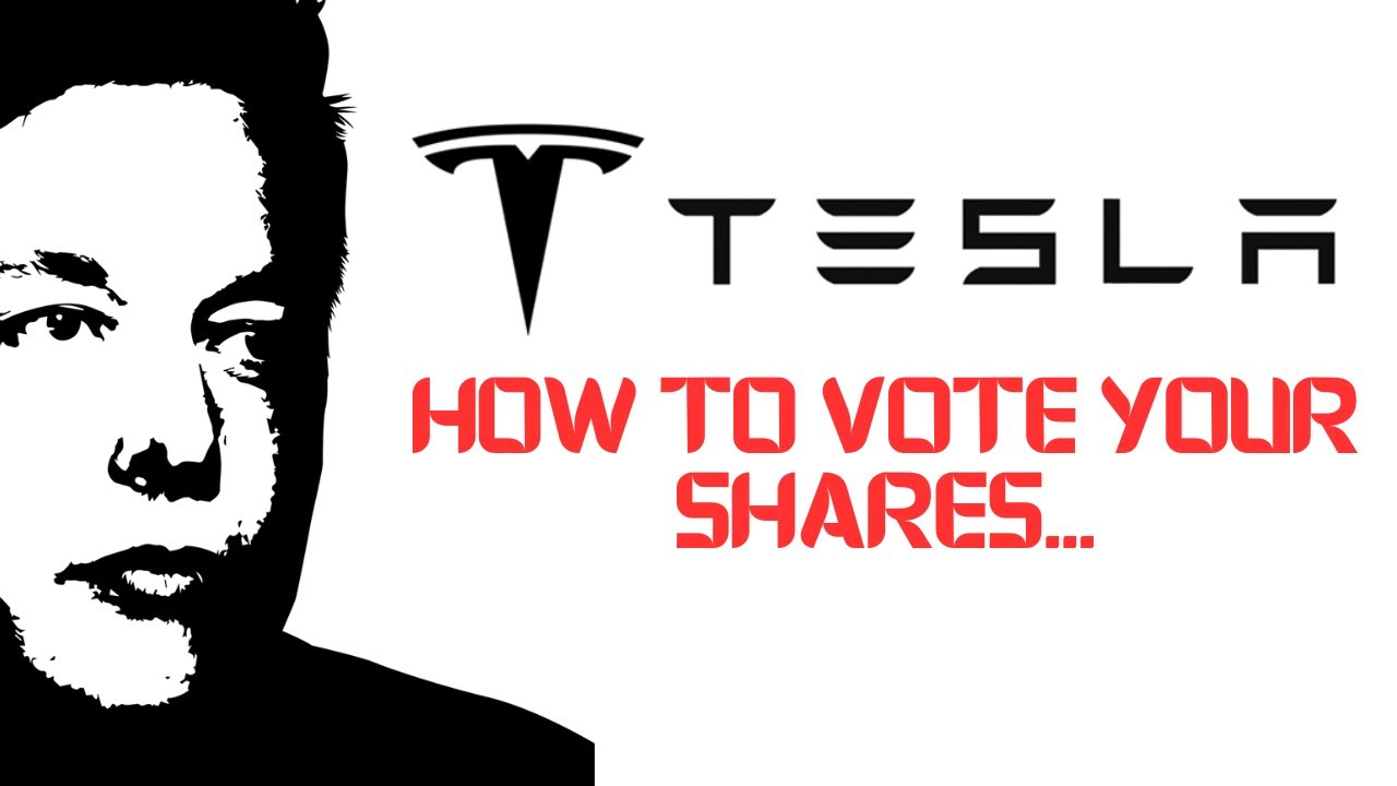 How to easily vote your TESLA Shares #tsla #mxux #musksalary
