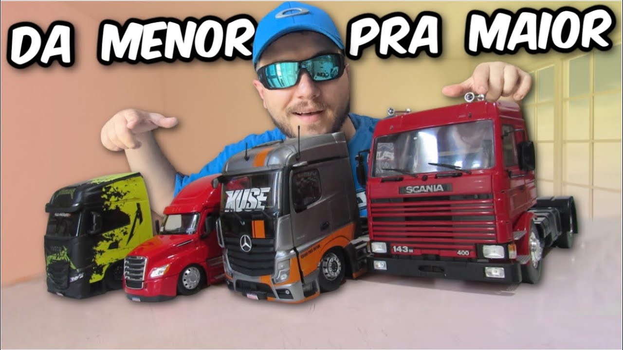 MOSTRANDO MINHAS MINIATURAS DA MENOR PARA MAIOR EM DIFERENÇA DE TAMANHOS