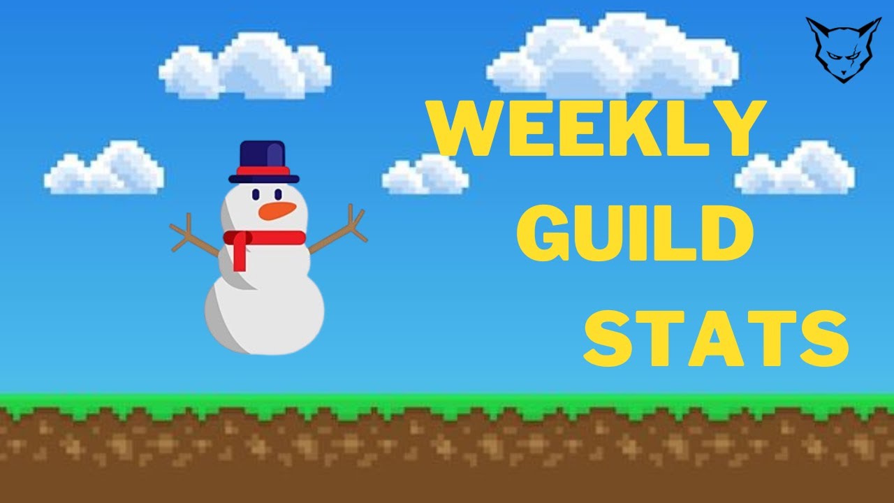 Prepping For The Winter Holiday Event | 26 Nov - 3 Dec Weekly Guild Stats