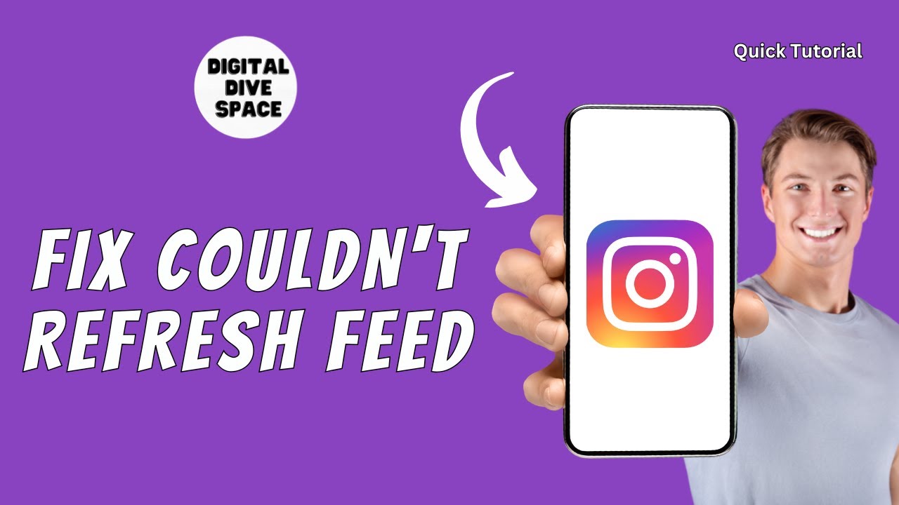 How to fix instagram couldn't refresh feed