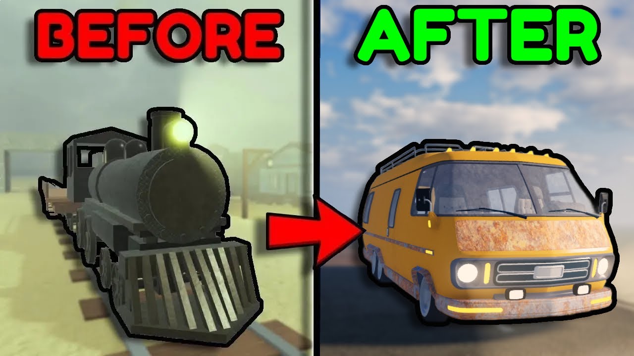 Roblox Dead Rails, но в ФУРГОНЕ..?!