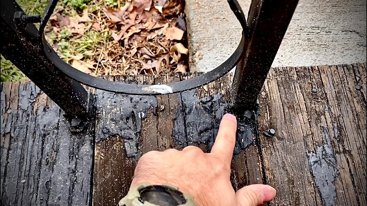 How to replace a porch post