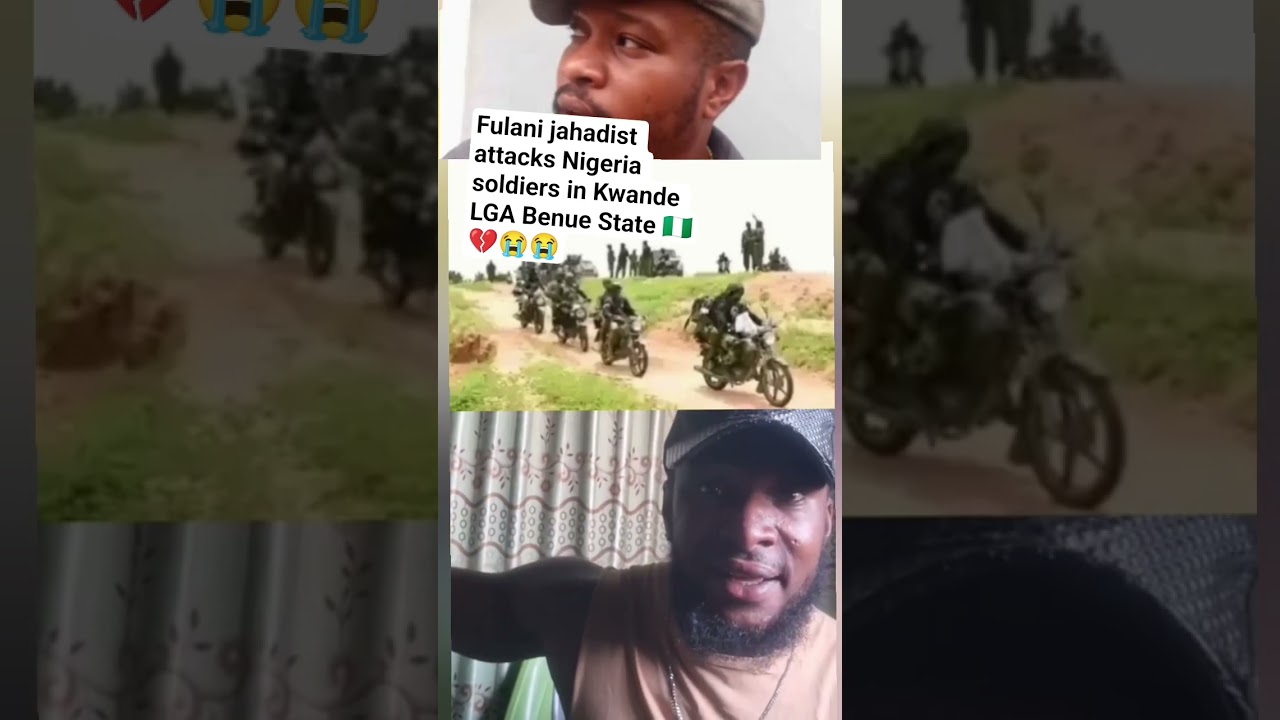 Fulani jahadist attacks Nigeria soldiers in Kwande LGA Benue State🇳🇬 💔😭😭 #goviral #nigeria