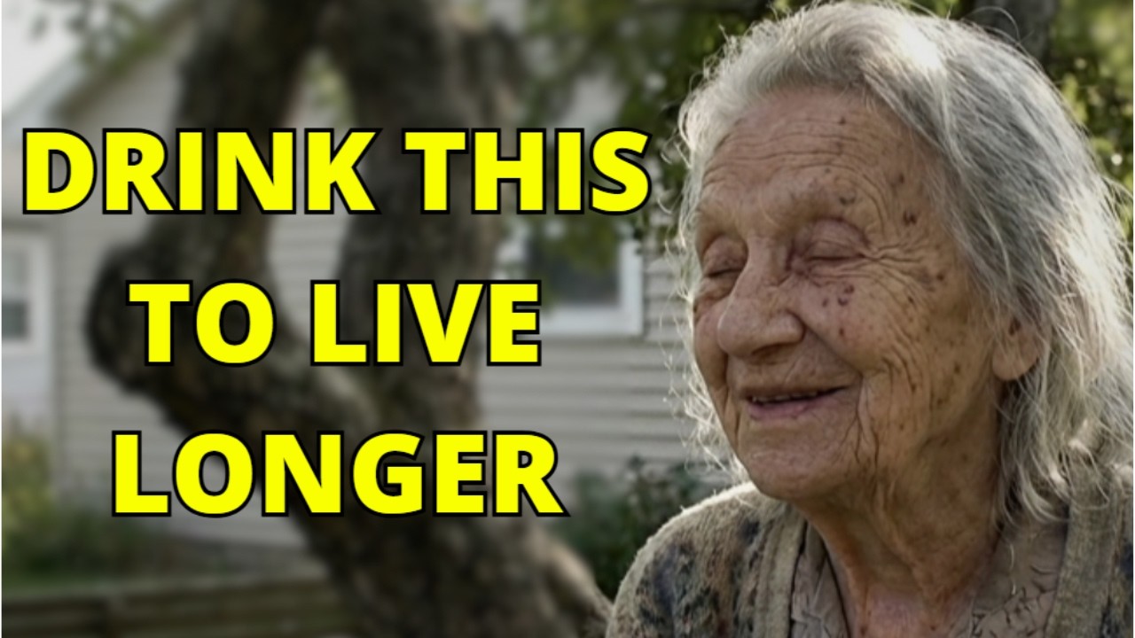 I'm 96... This 1 drink is why I'm still Alive