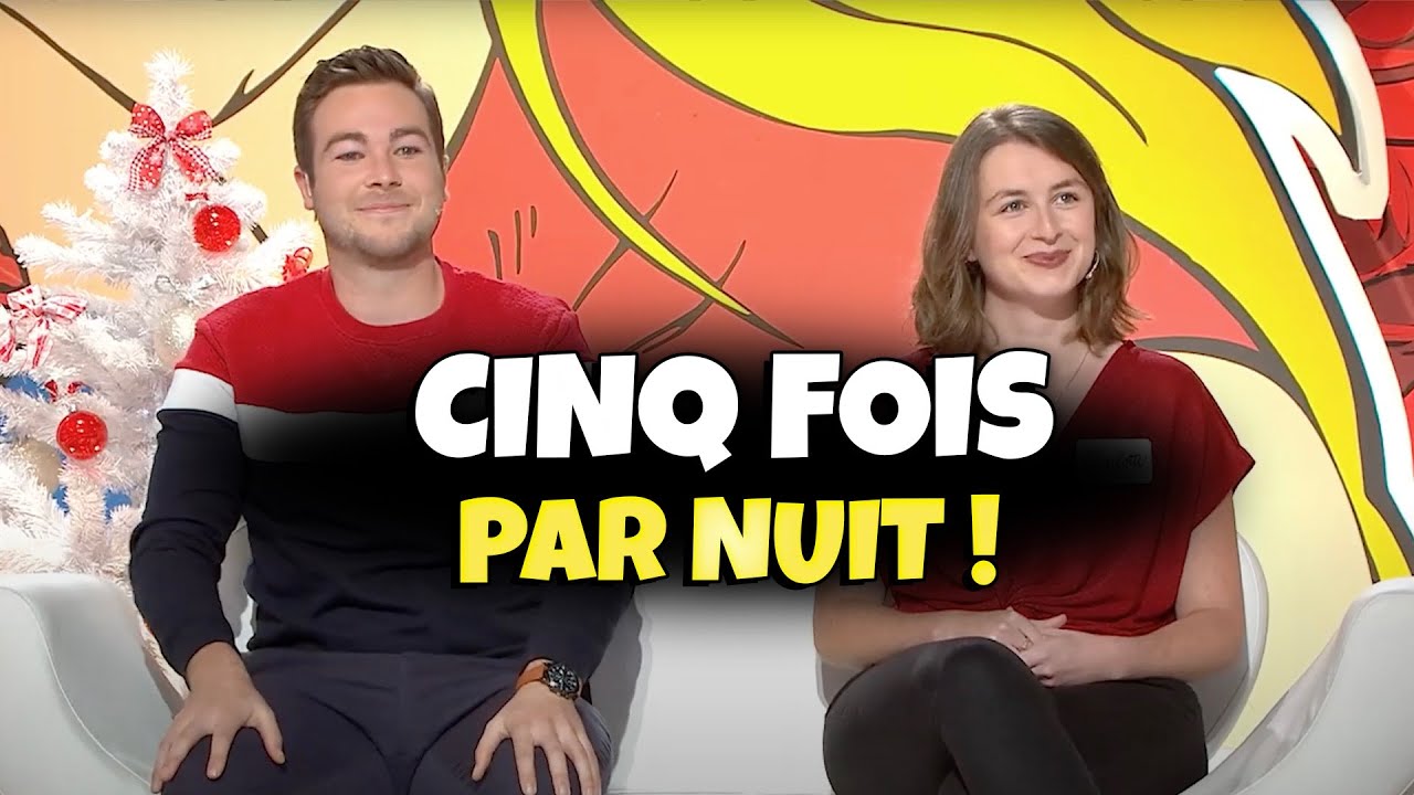 Cinq fois par nuit ! 😅