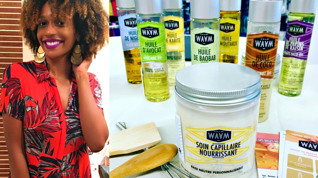 DIY: faire son leave in et son masque capillaire nourrissant avec WAAM Cosmetics