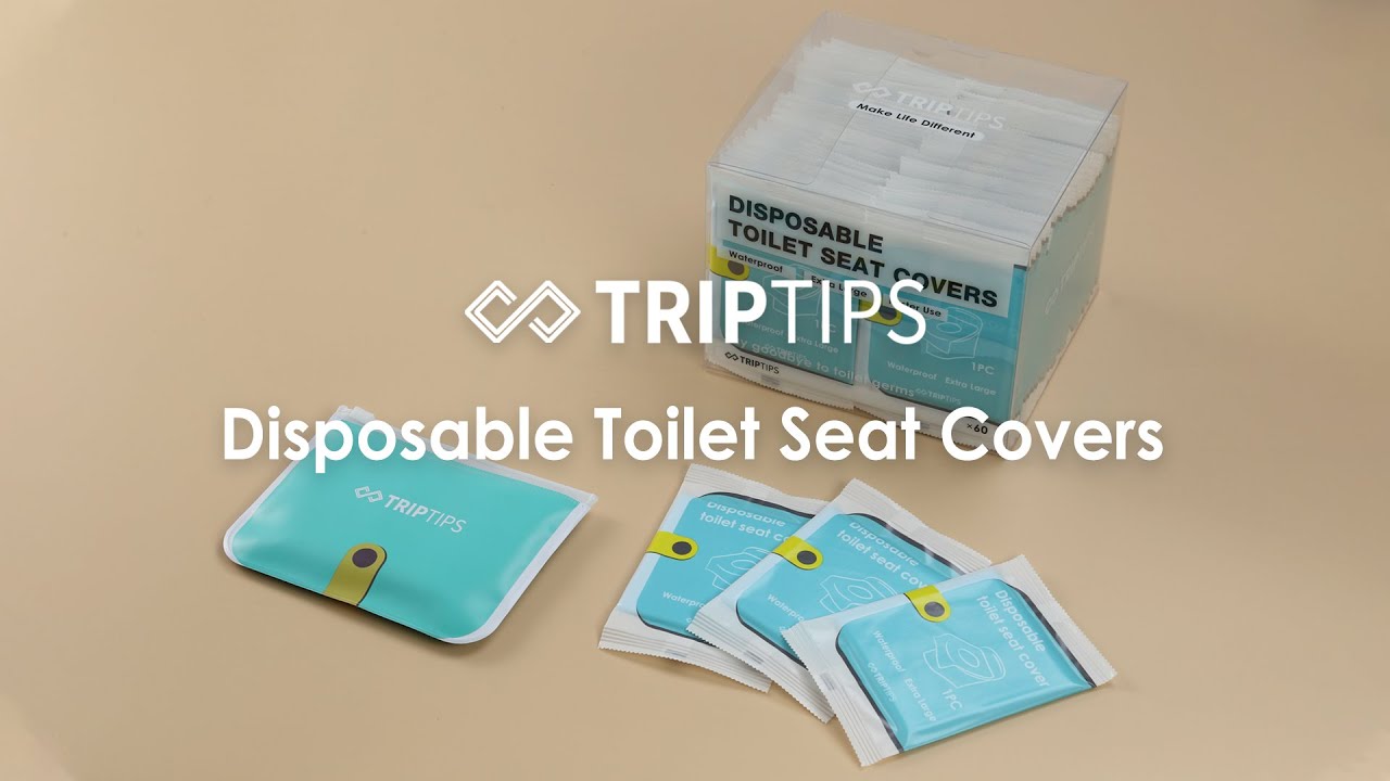 TRIPTIPS Disposable Toilet Seat Covers