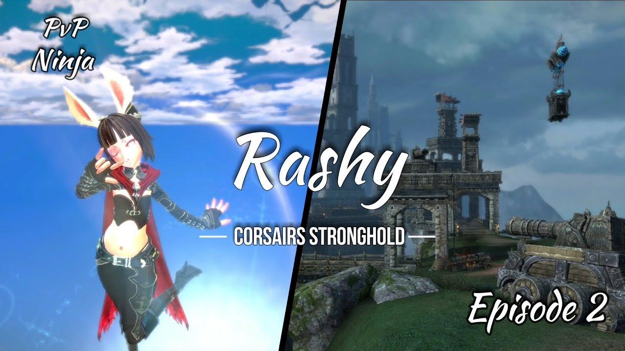 TERA RU - Ninja PvP 37-0 Corsairs Stronghold #2 / Rashy