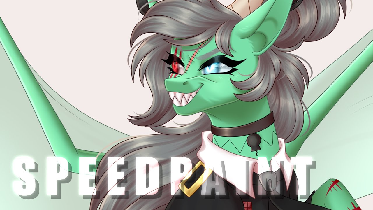 Scar Jinx .:Speedpaint:. (MLP) Commission