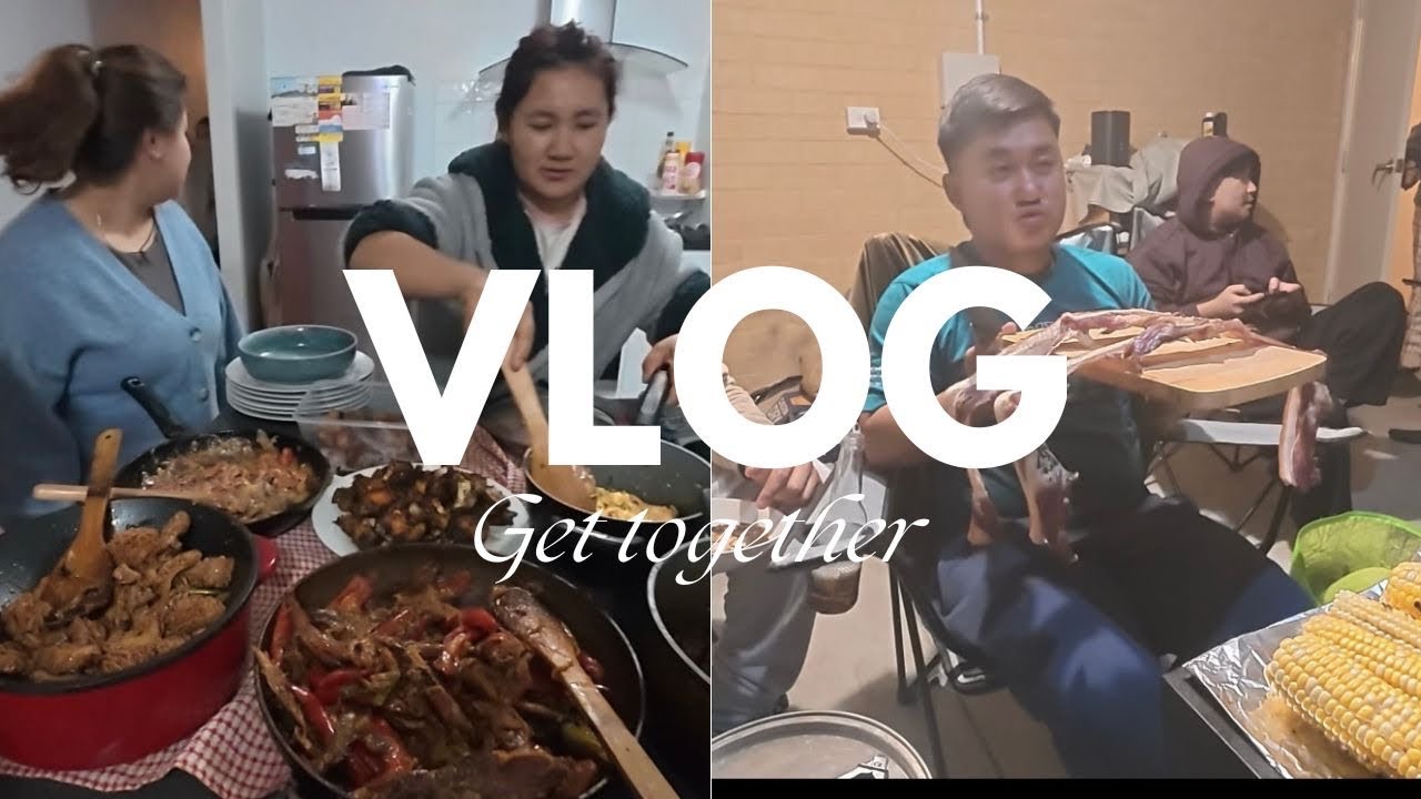 BBQ - Dinner with families on weekends | #vlog #fyppp #fyp #viralvlogs #bhutaneseblogs #perthblog 