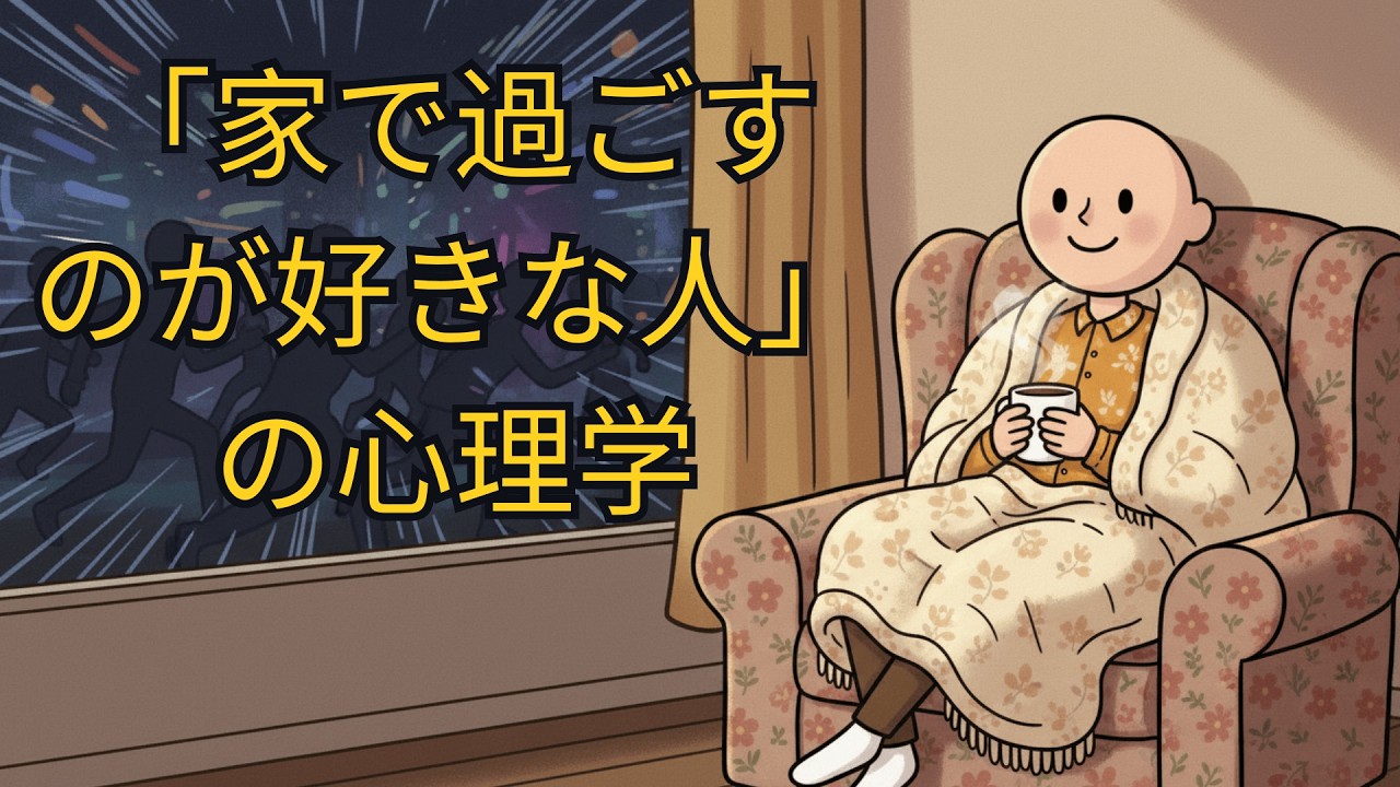 「家で過ごすのが好きな人」の心理学