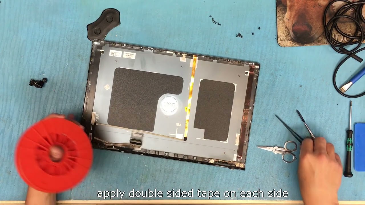 How to replace LCD screen for DELL Inspiron 15 5515.