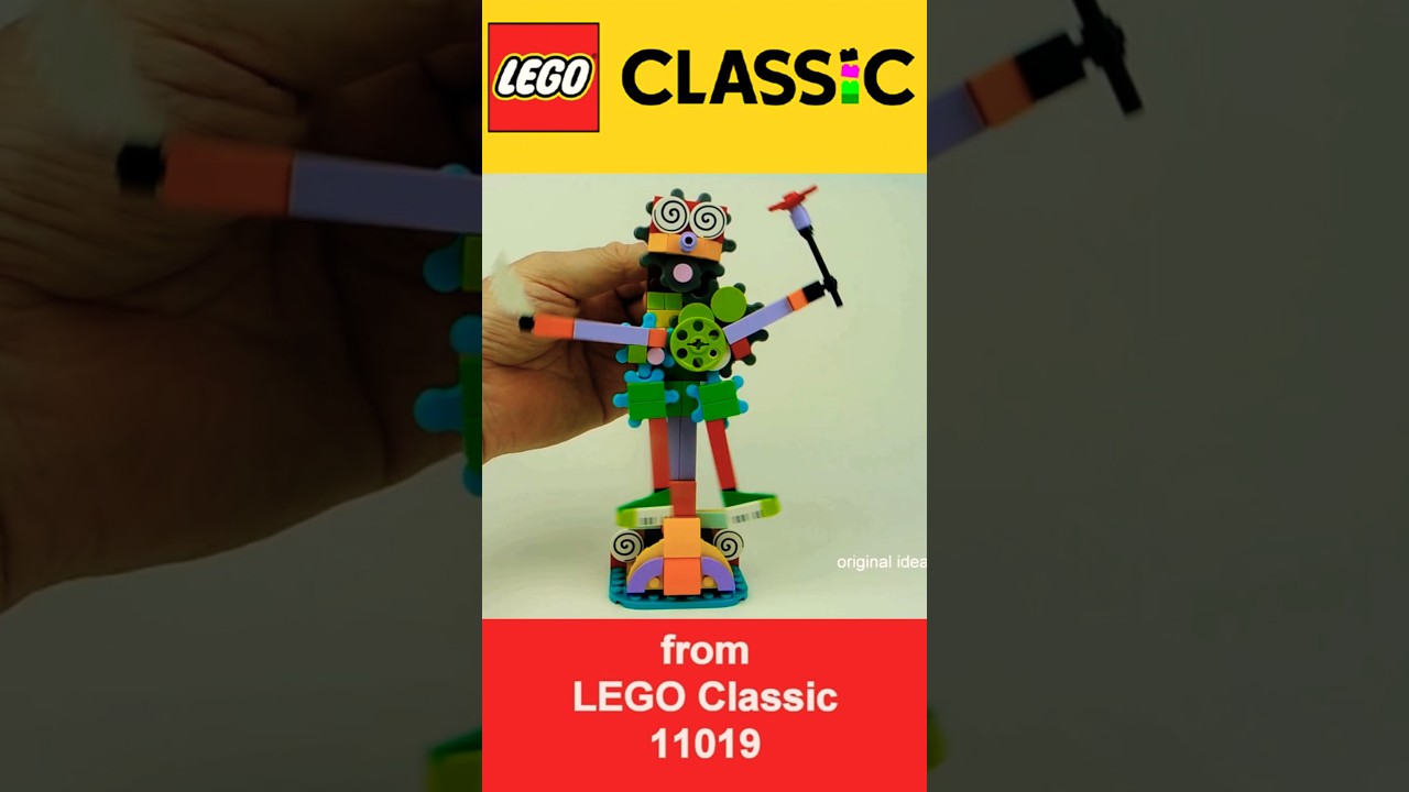 LEGO Classic 11019 🕺 Funny Dancing Man 👨 How to build Lego MOC. Lego Alternative Build