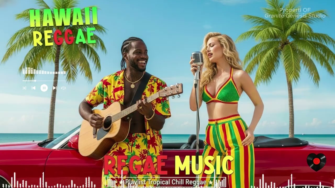 Relaxing Hawaiian Reggae Tropical Island Beats for Stress Relief Bob Marley UB40 Jimmy Cliff
