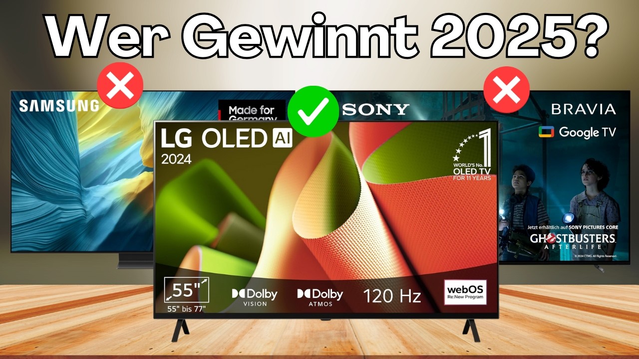 Die 8 besten Fernseher mit 120 Hz im Jahr 2025 &ndash; Gaming, Filme & Sport in perfekter Fl&uuml;ssigkeit!