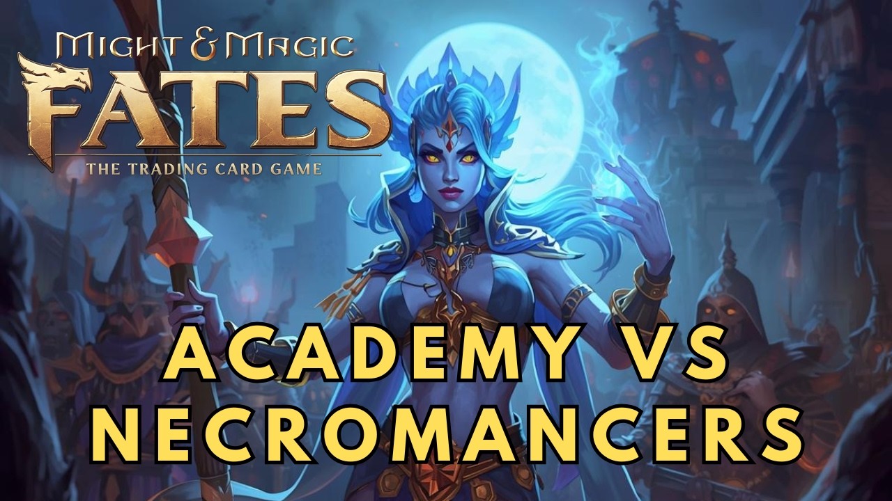 Academy vs Necropolis blitz match | Might and Magic: Fates