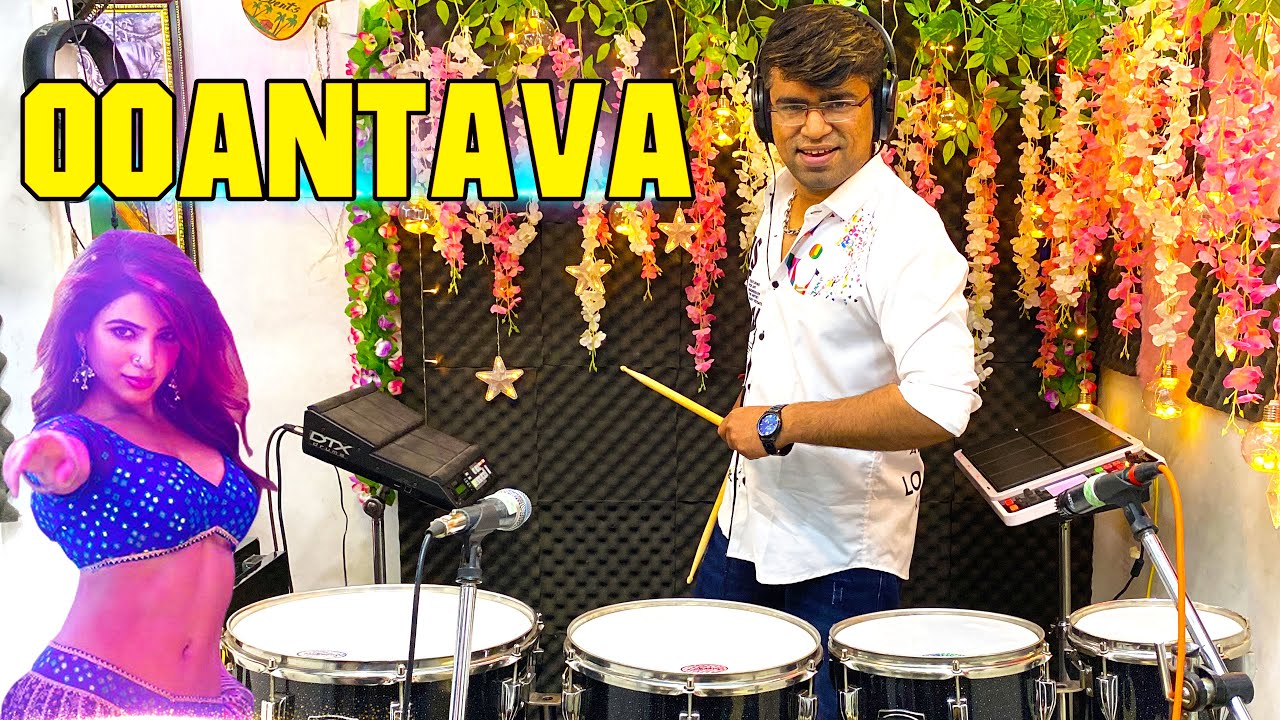 Oo Antava | Pushpa Songs |  Allu Arjun | Samantha | Drum & Octapad Mix | Janny Dholi | Video  Song