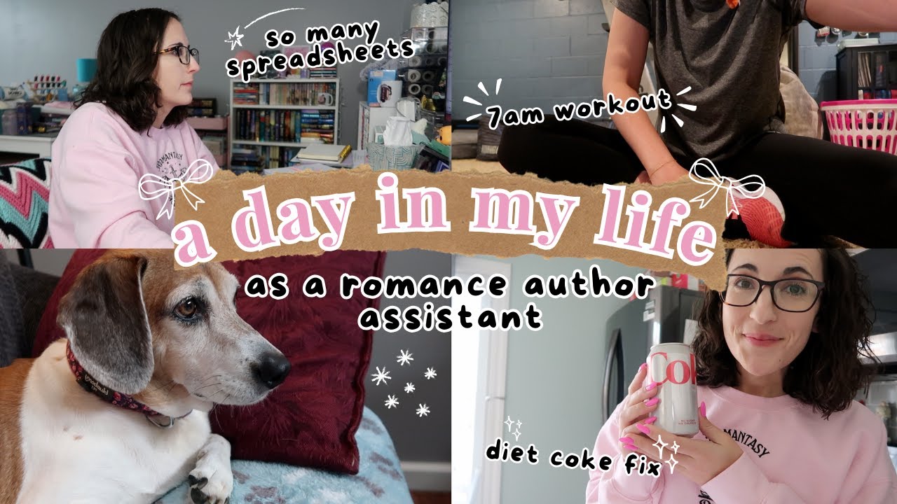 A Day in My Life as a Romance Author Assistant 💖📖🎀