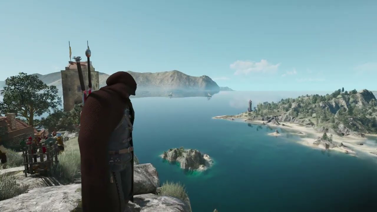 [Mod] Witcher 3 GAME PLAY - Next Gen - Ray Tracing - Ultimate+Graphics - Novigrad