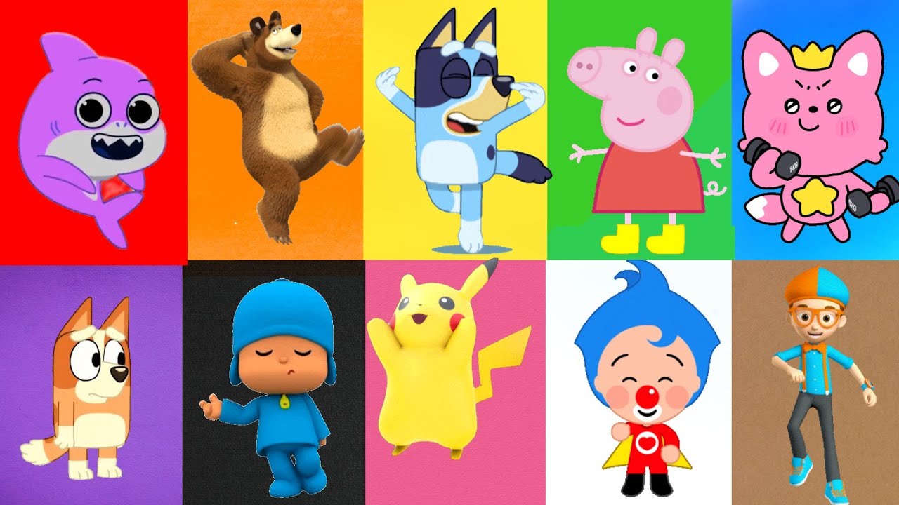 🎨 Los Colores M&aacute;gicos 🌈 con Peppa Pig y sus Amigos &ndash; Canci&oacute;n Infantil Divertida