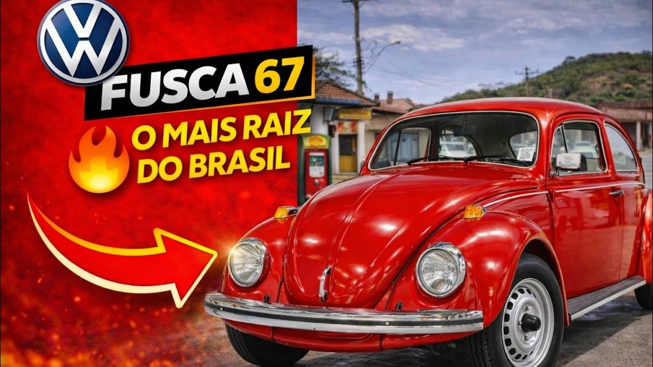 A História do Fusca 1967 | O Carro que Marcou o Brasil