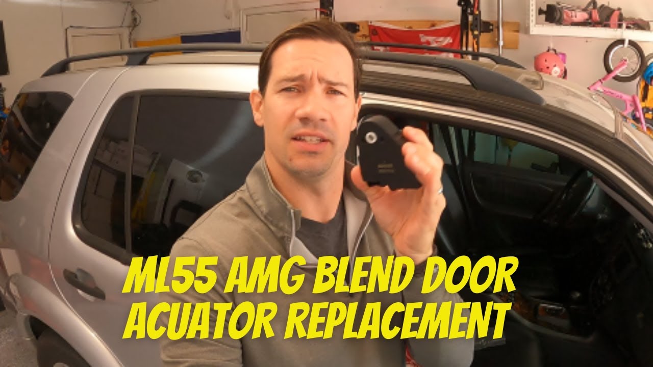 MERCEDES W163 ML55 AMG BLEND DOOR ACUATOR REPLACMENT
