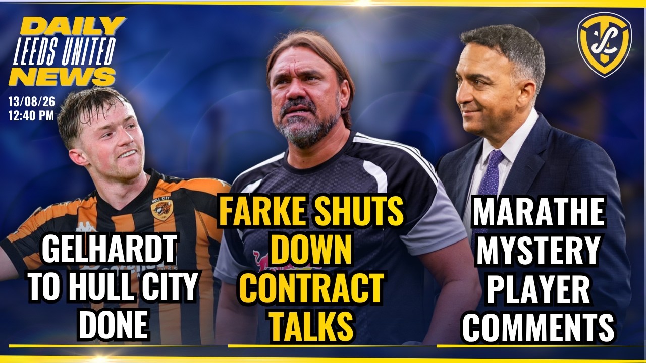 Gelhardt Exit, Farke Shuts Down Talk, Marathes Mystery Man & Bornauw Update | Leeds Unite Daily News