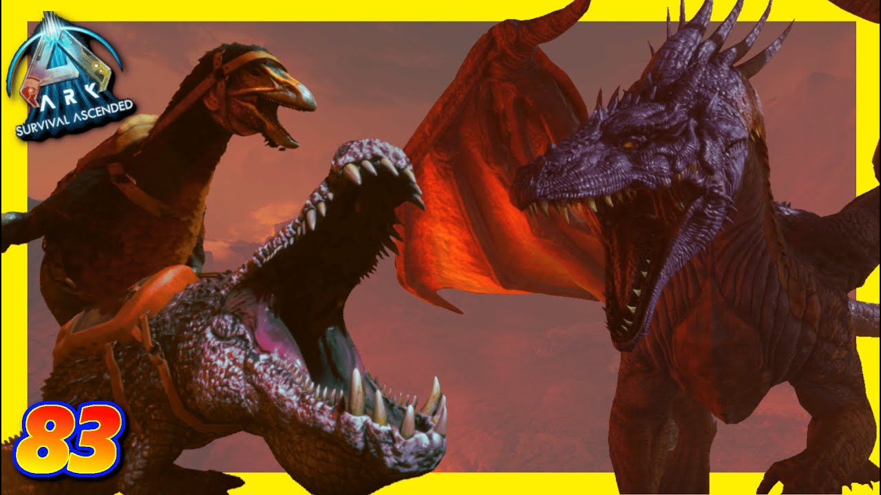 ▶️Cómo GANAR al🐉Dragón SOLO | Ark Survival Ascended