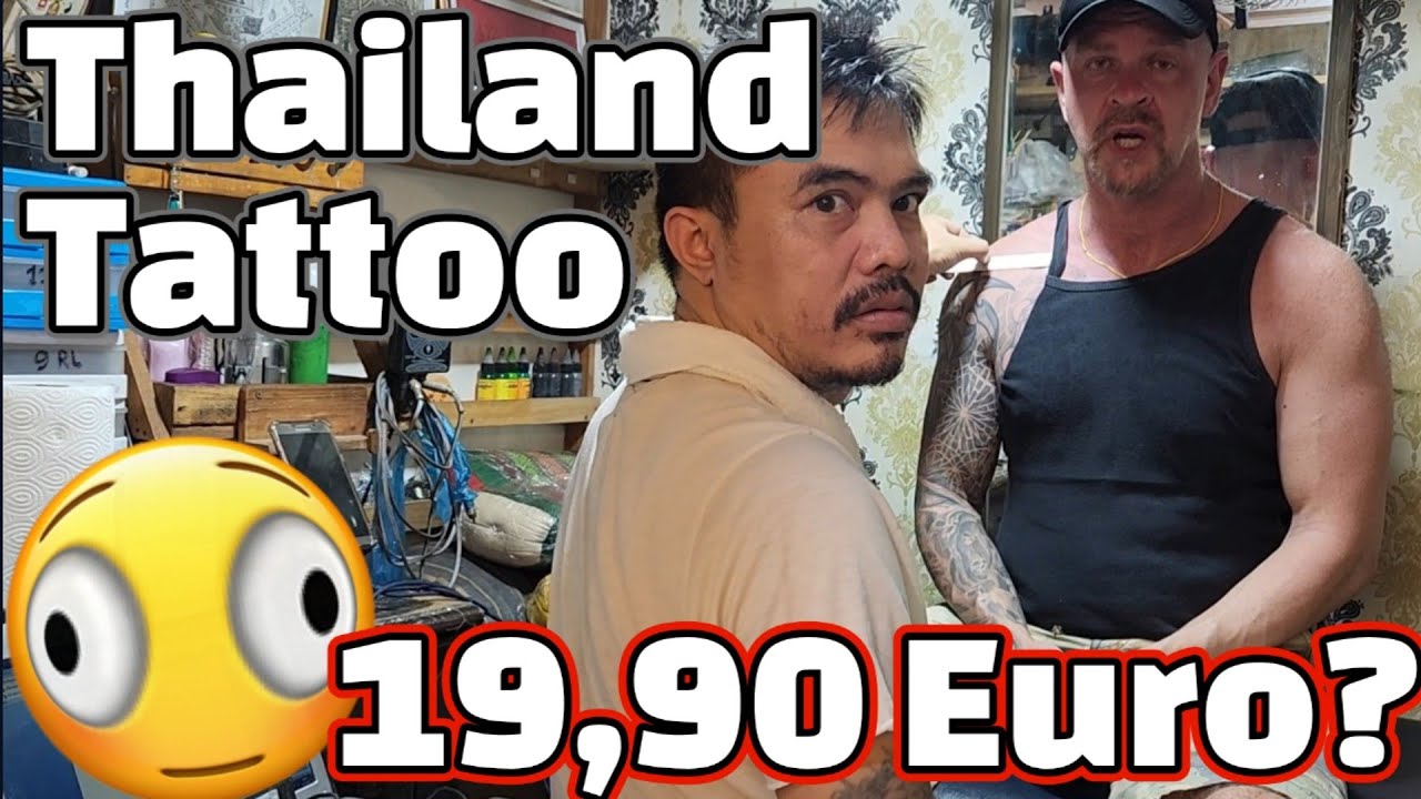 mein Tattoo in Thailand für 19,90 €