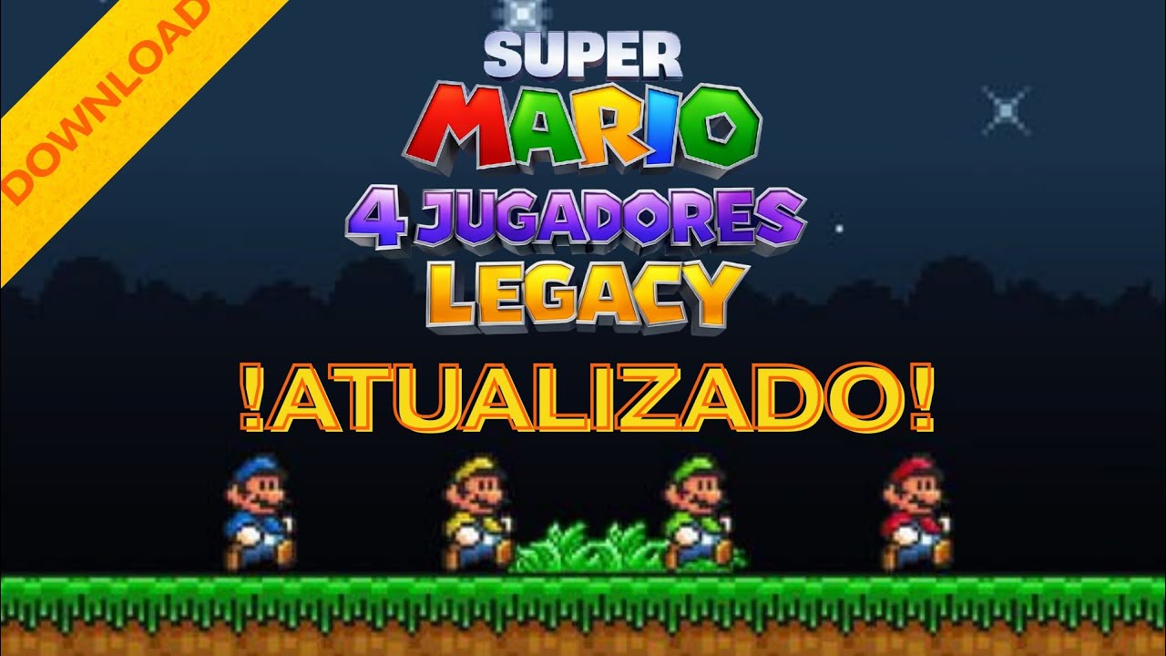 SAIU!! SUPER MARIO 4J ATUALIZADO!+ DOWNLOAD(#SM4J)