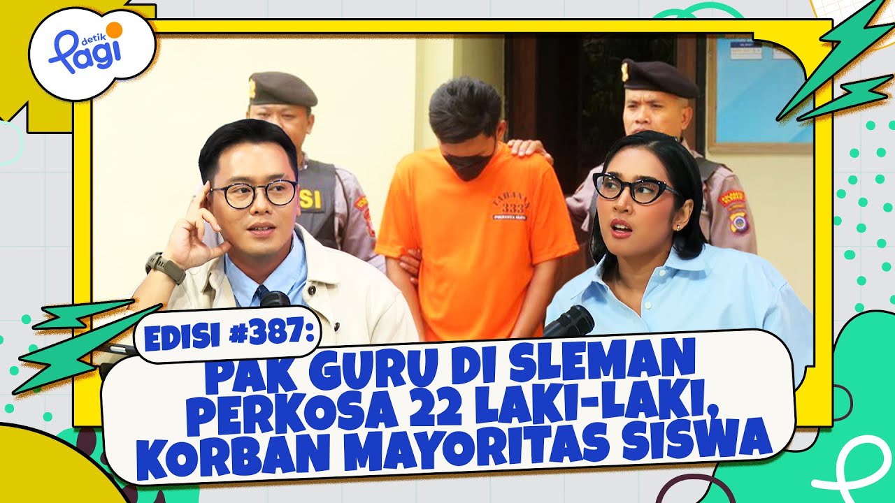 Pak Guru di Sleman Perkosa 22 Laki laki, Korban Mayoritas Siswa