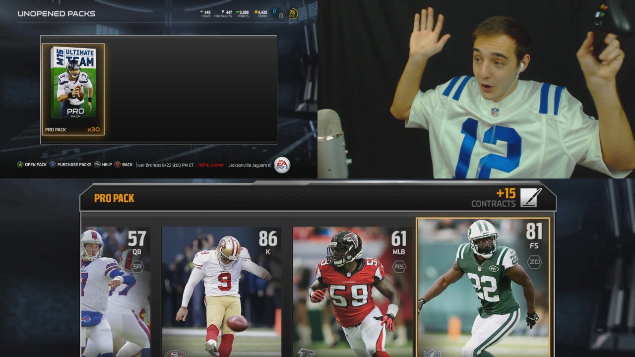 Madden 15 Ultimate Team WHERE THE ELITES DOE? Madden 15 Pack Opening