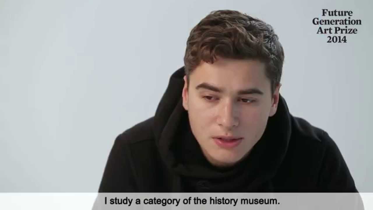 Nikita Kadan (Ukraine), one of 21 artists nominated for the Future Generation Art Prize 2014