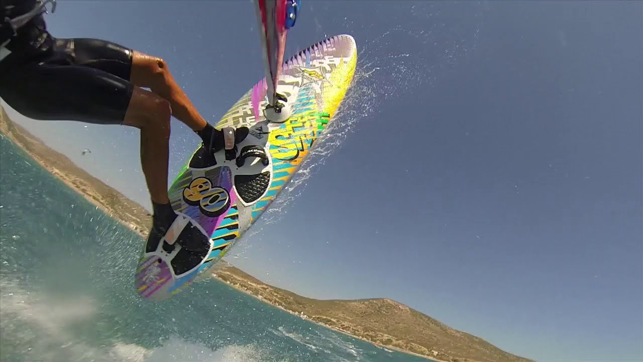 Vladimir Yakovlev in Rhodes. Windsurfing Prasonisi 2013