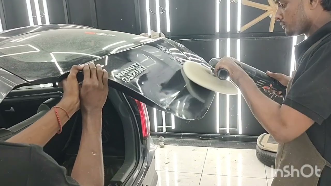 Car Detailing work Maruti ALTO 800 the End 