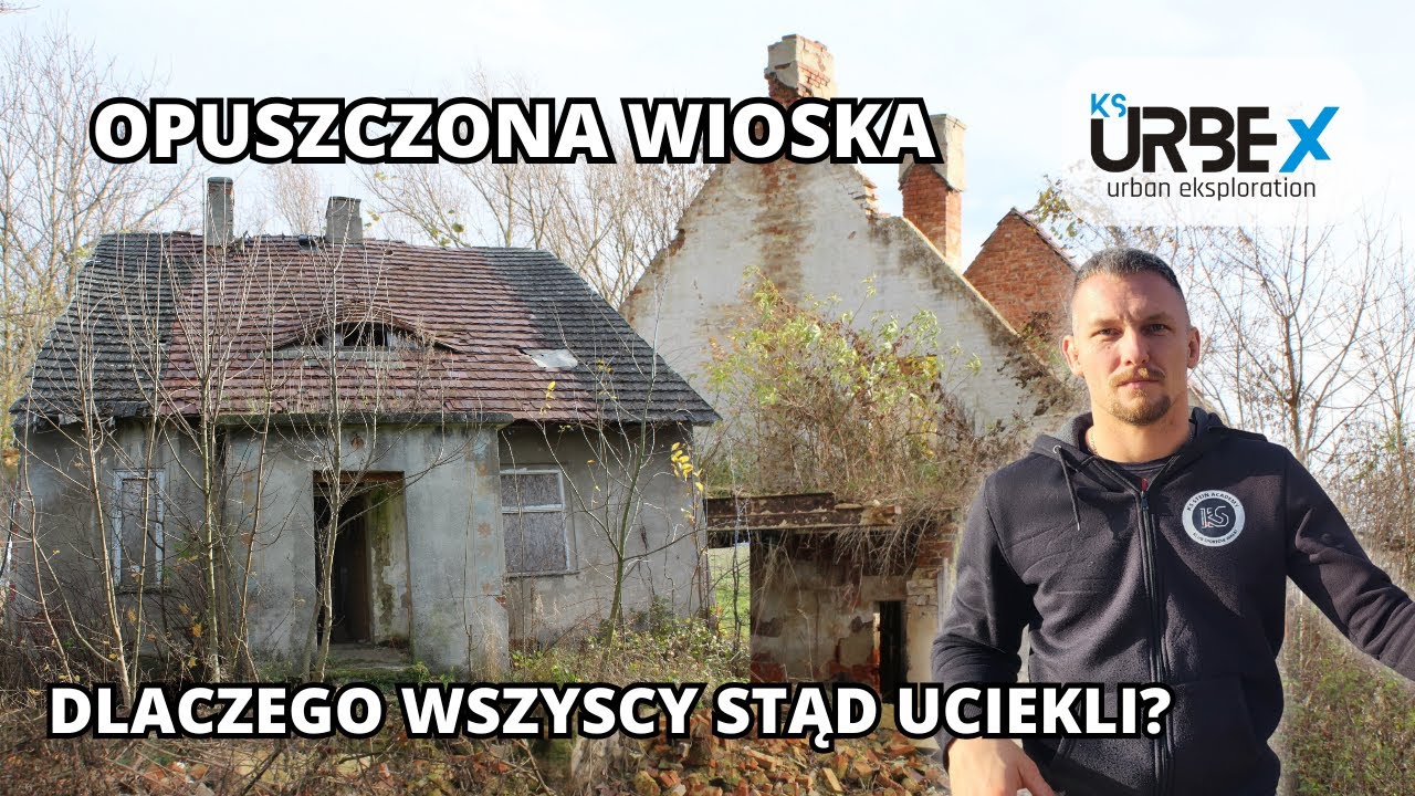 Opuszczona wioska! Dlaczego ludzie stąd uciekli? // KS URBEX #urbex #opuszczone