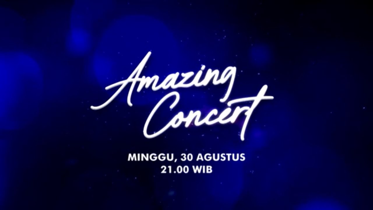 TVC PROMO AMAZING CONCERT GTV (TUNE IN)