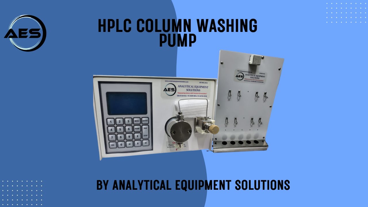 HPLC Column Washing Pump | Analytical Equipment Solutions (AES)