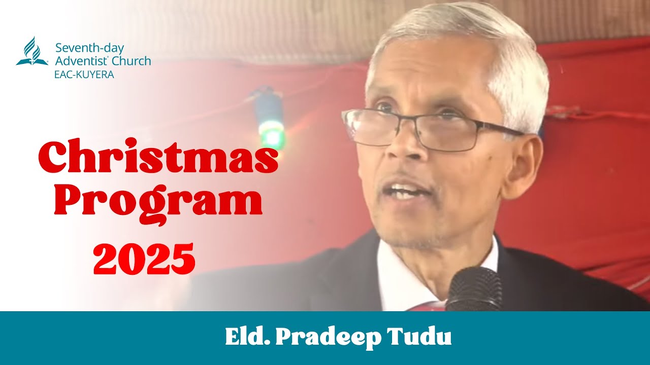 Christmas Program II EMMANUEL GOD WITH US II ELDER PRADEEP TUDU