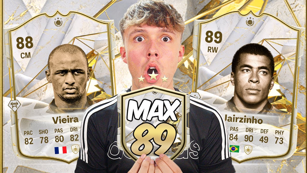 Opening 10x Max 89 Icon Upgrade Packs...