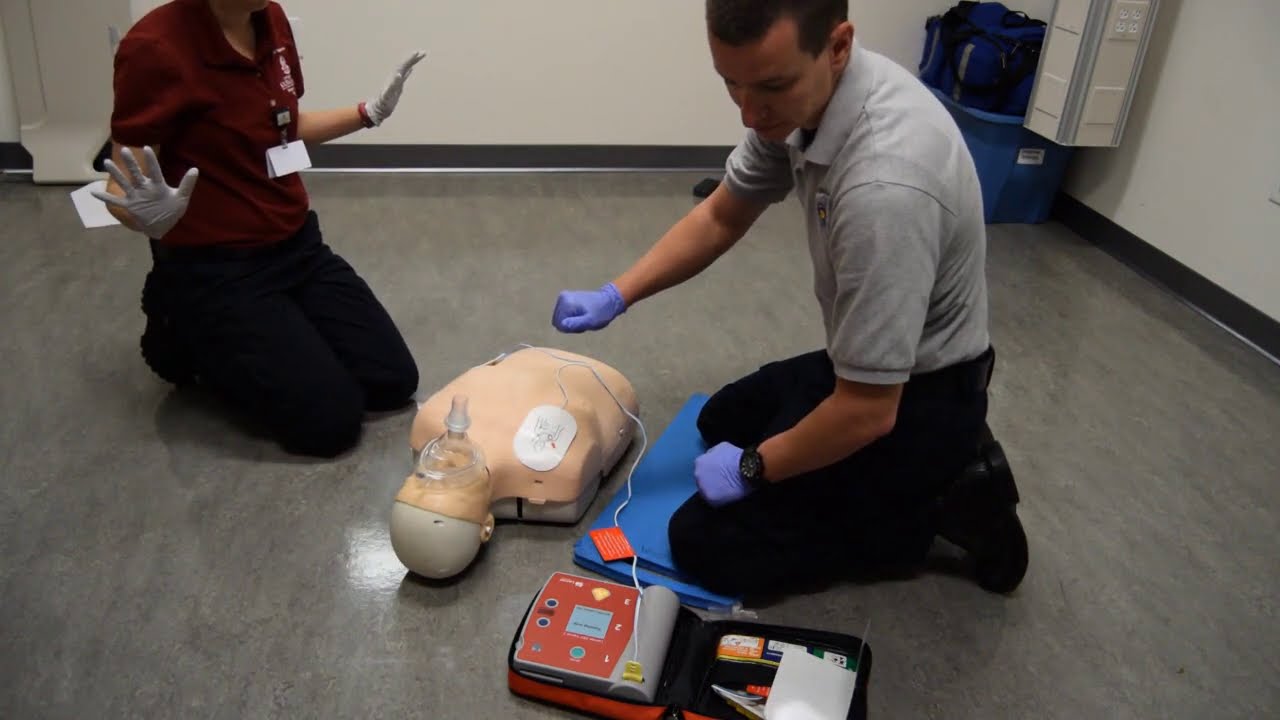 NREMT Cardiac Arrest Medical Management: AED Application