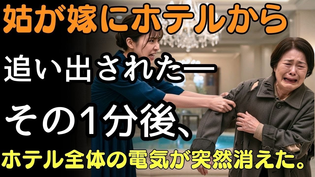 かつて息子夫婦は私を「貧乏な姑」と馬鹿にし、ホテルから追い出した――その1分後、ホテル中の明かりがすべて消えた。その瞬間、私は決意した。持っている全財産を社会に寄付しようと。  人生の教訓