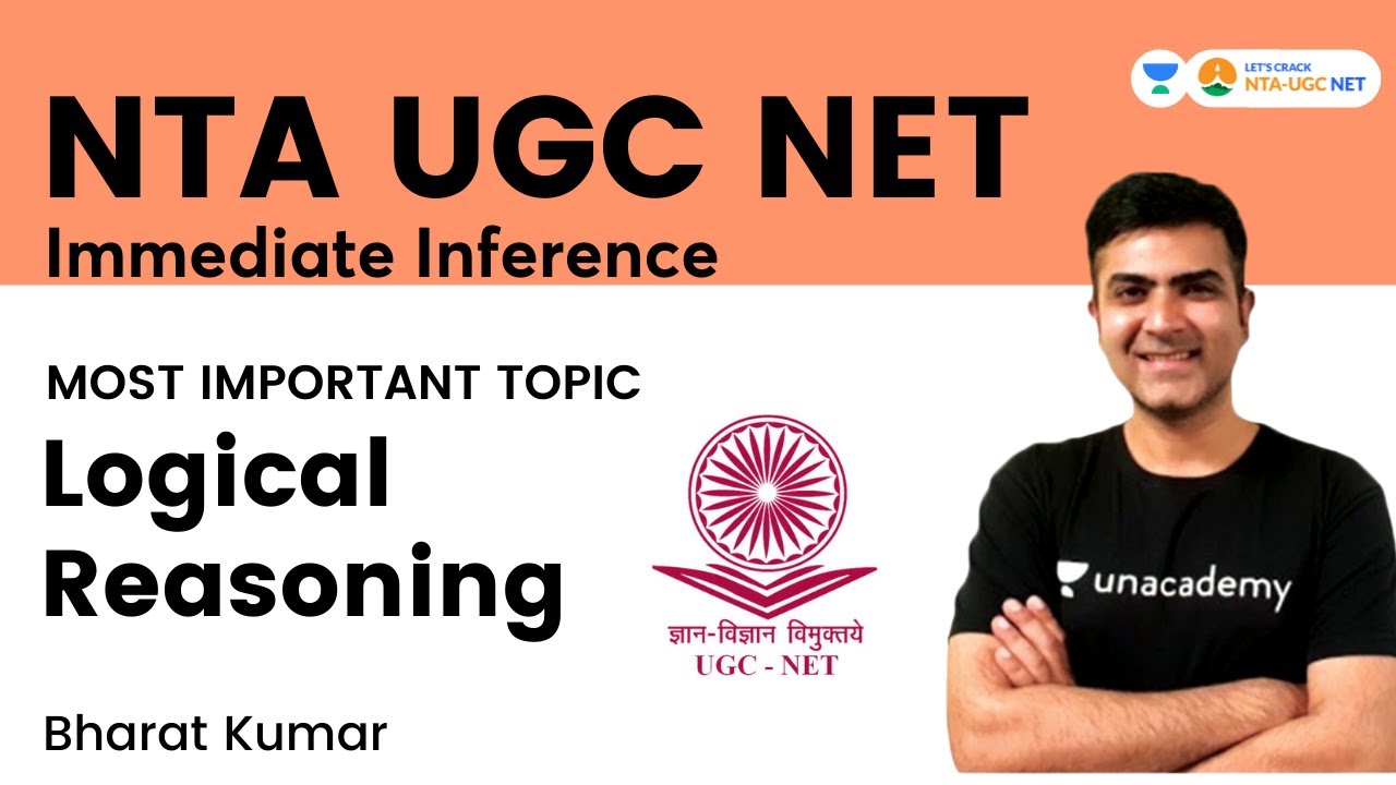 Immediate Inference | Most Imp Topic of Logical Reasoning | Bharat Kumar | Let's Crack NTA-UGC NET