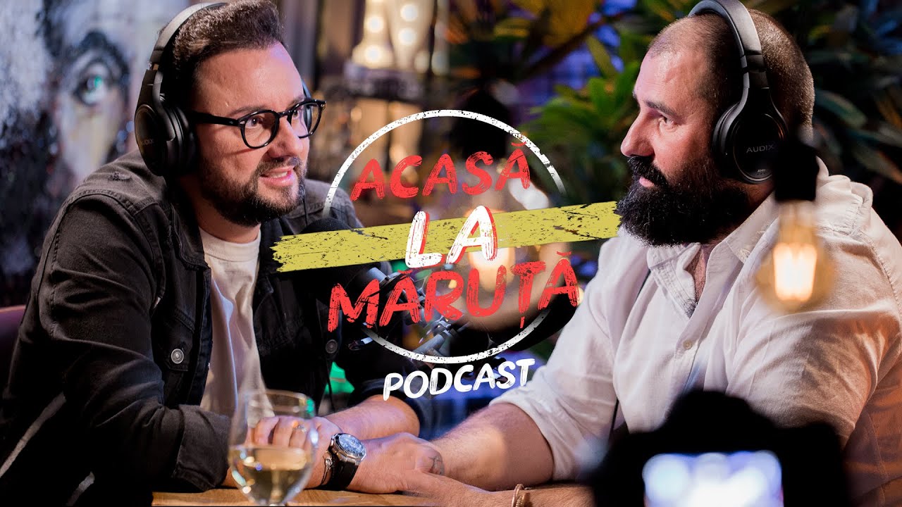 ADRIAN HĂDEAN, PROFESORUL DE MÂNCARE BUNĂ, BUN GUST ȘI BUN SIMȚ | ACASĂ LA MĂRUȚĂ | PODCAST #24