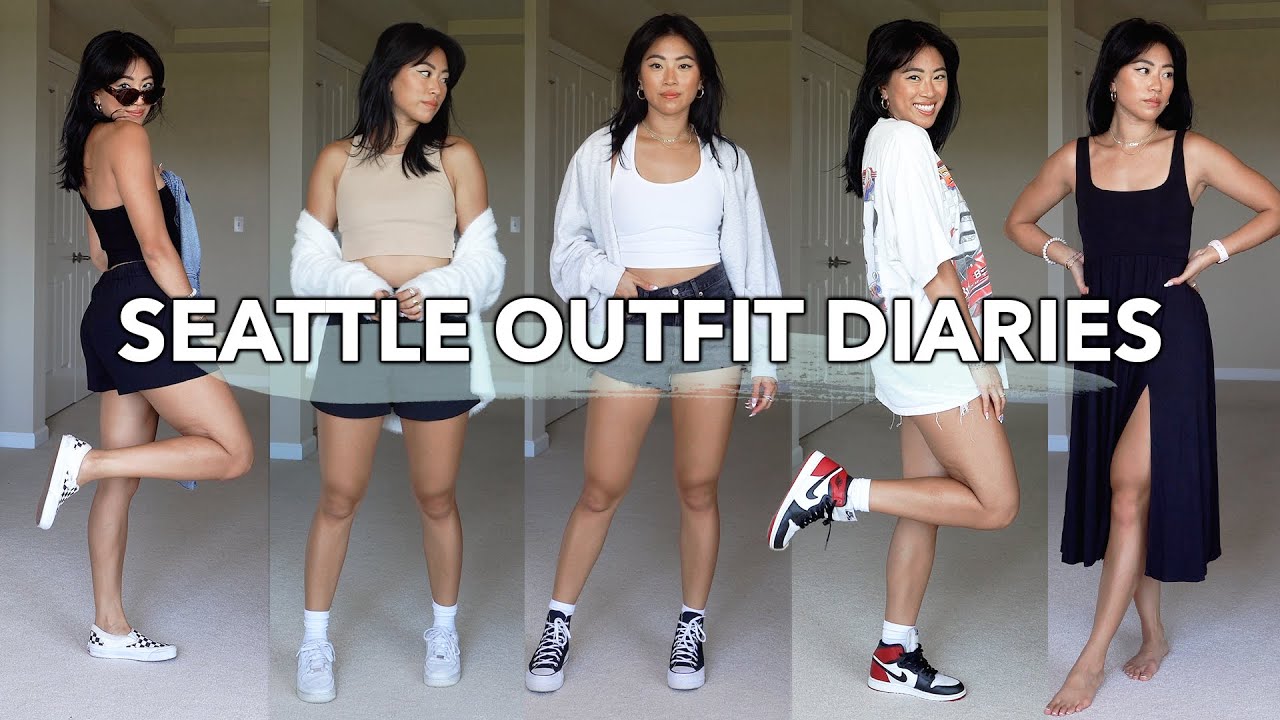 CASUAL SUMMER OUTFIT IDEAS: What I Packed For A 7 Day Seattle Trip!